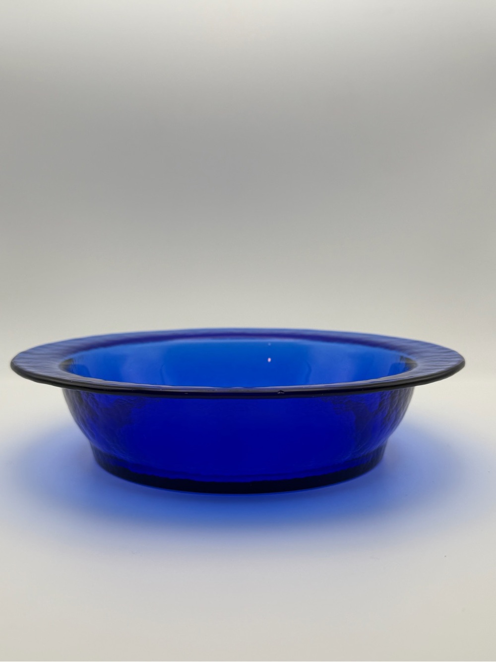 Rio de Vetrai Cobalt Blue Low Bowl - Made in Italy